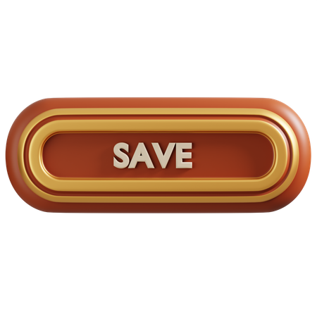 Save button  3D Icon