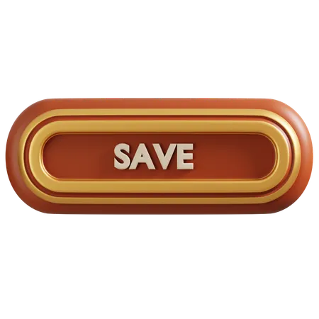 Save button  3D Icon