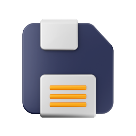 Save Disk  3D Icon