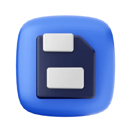 Save Disk  3D Icon