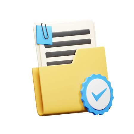 Save Document 3D Icon