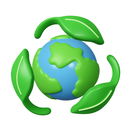 Save Earth  3D Icon