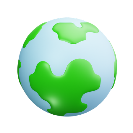 Save Earth  3D Icon