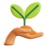 3d nature-care emoji