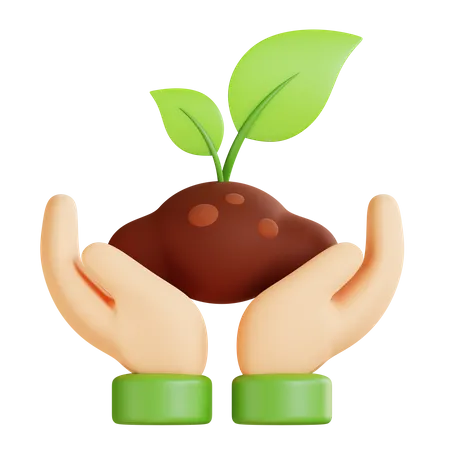Save ecology 3D Icon