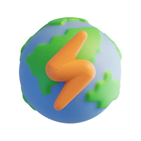 Save Energy  3D Icon
