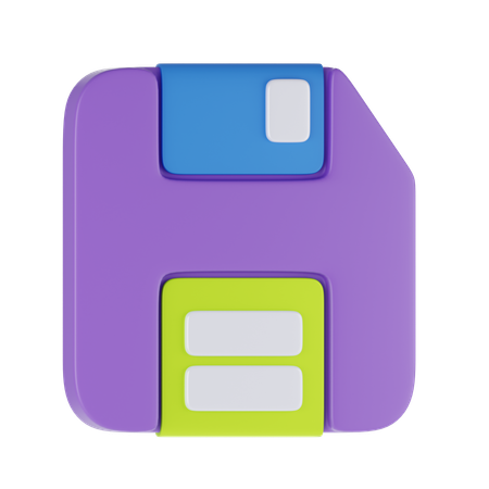 Save File  3D Icon