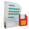 save file emoji 3d