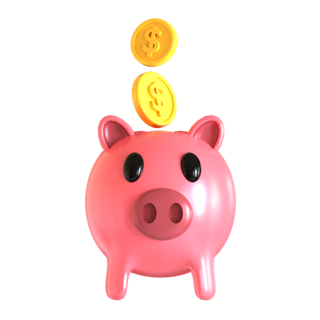 Save Income  3D Icon