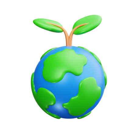 Save Nature  3D Icon