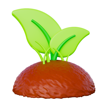 Save Plant  3D Icon