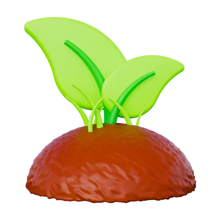 Save Plant  3D Icon