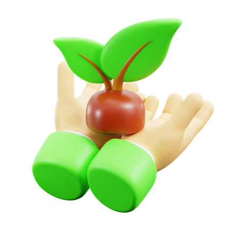 Save Plants  3D Icon