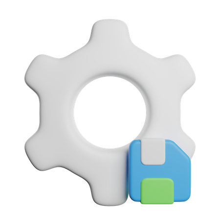 Save Setting  3D Icon