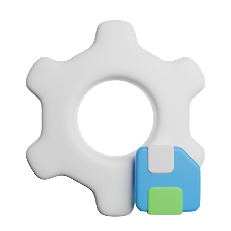 Save Setting  3D Icon