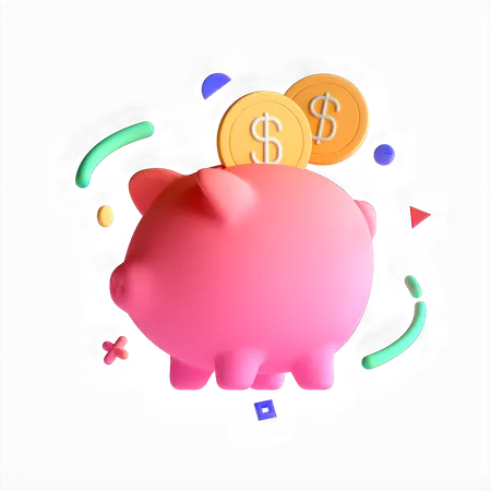 Save The Money  3D Icon