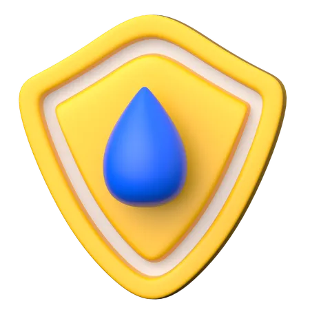 Save water  3D Icon