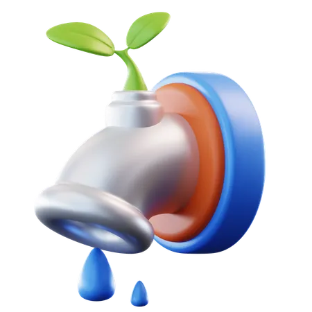 3 D Illustration Save Water 3D Icon
