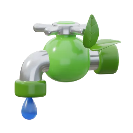 Save Water  3D Icon