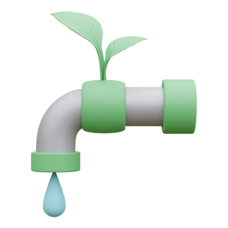 Save Water  3D Icon