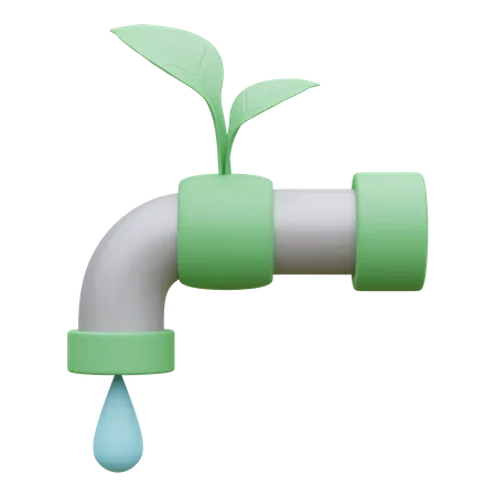 Save Water  3D Icon