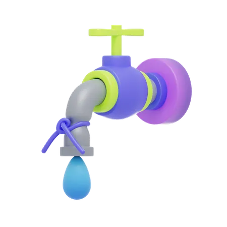 Save Water  3D Icon