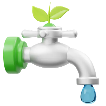 Save Water  3D Icon