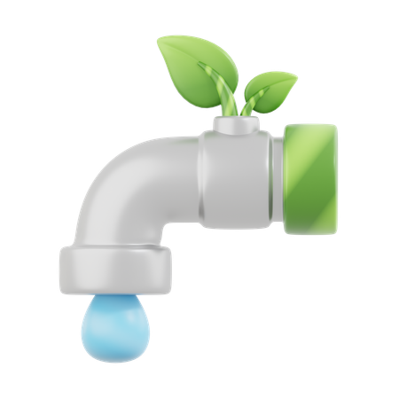 Save Water  3D Icon