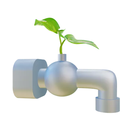 Save Water  3D Icon