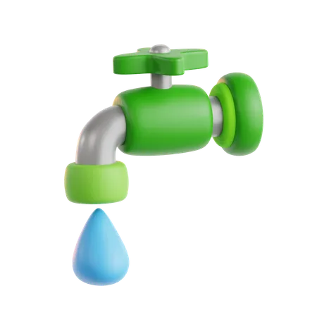 Save water  3D Icon