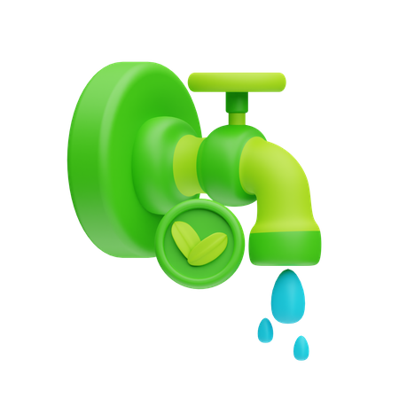 Save Water  3D Icon