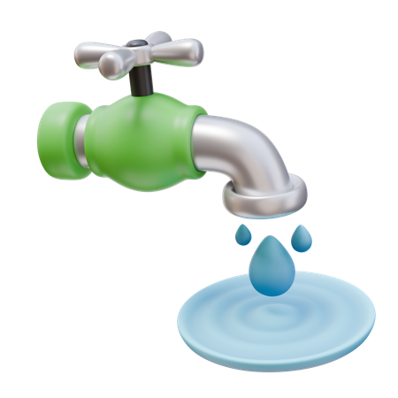 Save Water  3D Icon