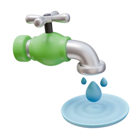 Save Water  3D Icon