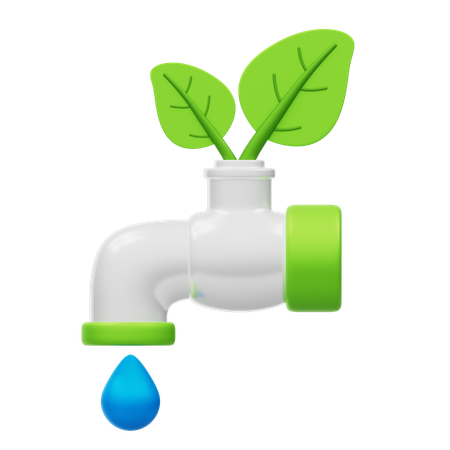 Save Water  3D Icon