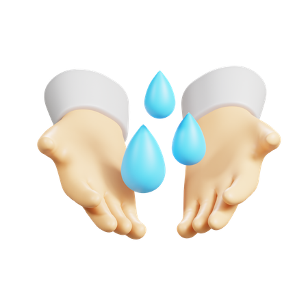 Save Water  3D Icon