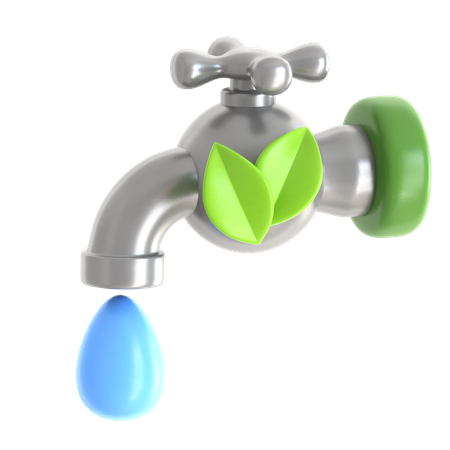 Save Water  3D Icon