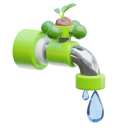 Save Water  3D Icon