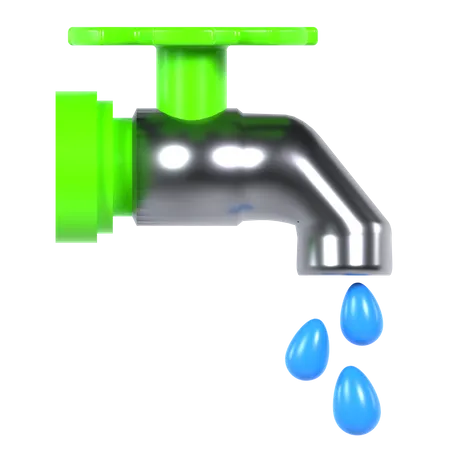 Save Water 3 D Icon Good For Ecology Design 3D Icon
