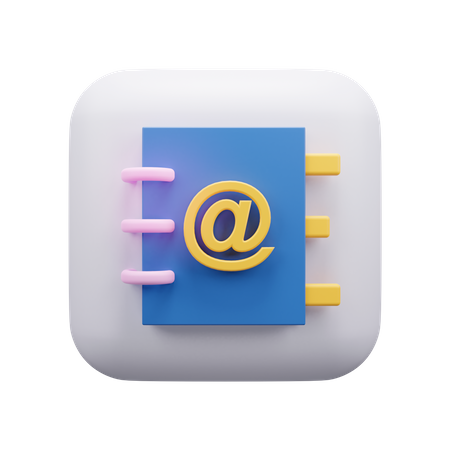 Saved Emails  3D Illustration