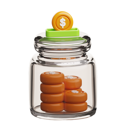 Saving  3D Icon