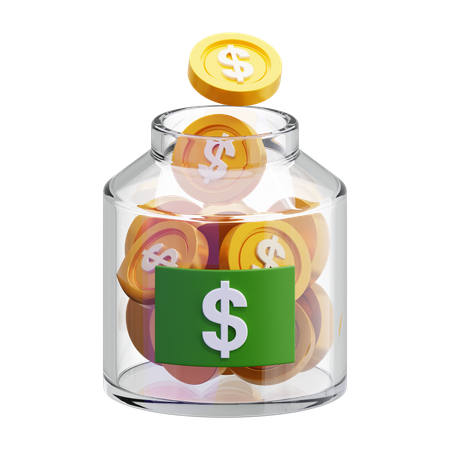 Saving  3D Icon