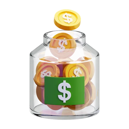 Saving  3D Icon