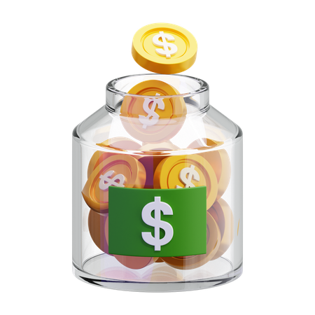 Saving  3D Icon