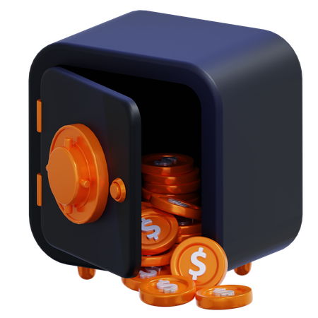 Saving Money  3D Icon