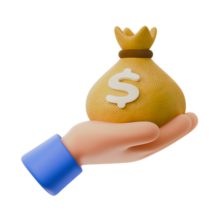 Saving Money  3D Icon