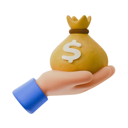 Saving Money  3D Icon