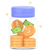 Saving Money Jar