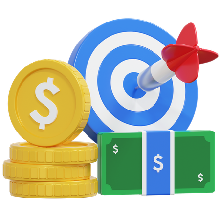 Saving Target  3D Icon