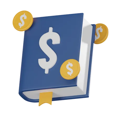 Passbook And Coin Financial Stability Long Term Goals And Wealth Creation Ideal For Conveying Concepts Of Financial Literacy Budgeting Strategies 3 D Render Illustration 3D Icon