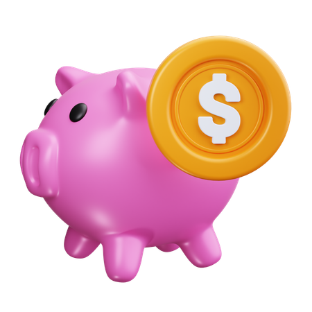 Savings  3D Icon